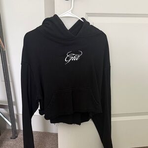 I.AM.GIA Black Crop Hoodie
